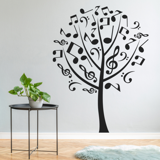 Wall Sticker - Musical tree