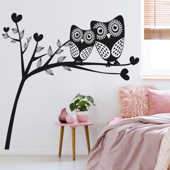 Wall Sticker - Owl Tree