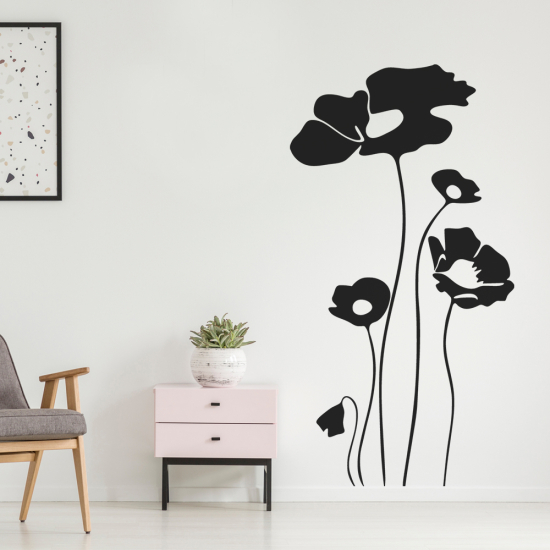 Wall Sticker - Poppies