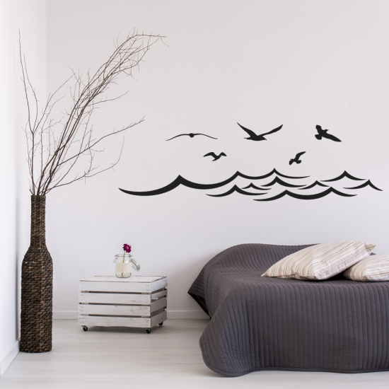 Wall Sticker - Sea Birds