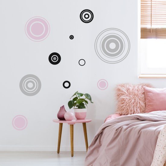 Wall Sticker - Set Of 10 Circles