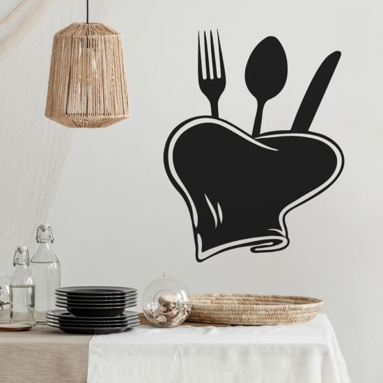 Wall Sticker - Set Ofchen Cutlery