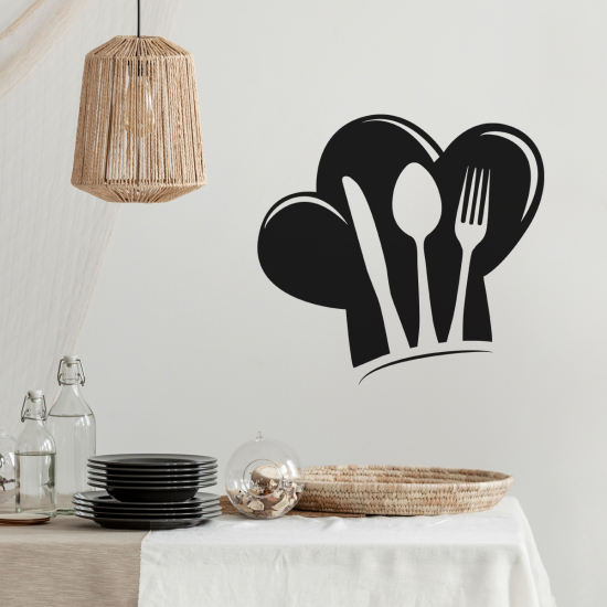 Wall Sticker - Set Ofchen Cutlery