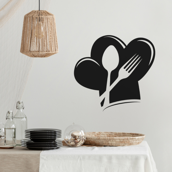 Wall Sticker - Set Ofchen Cutlery