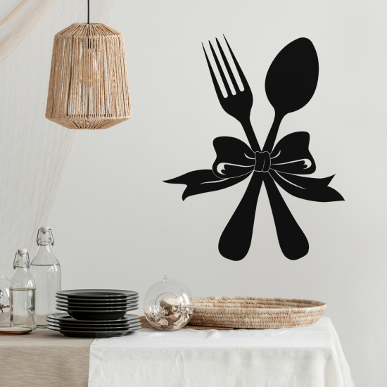 Wall Sticker - Set Ofchen Cutlery