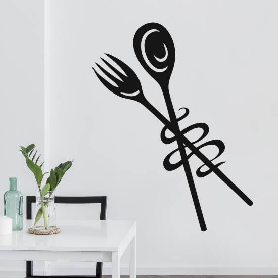 Wall Sticker - Set Ofchen Cutlery