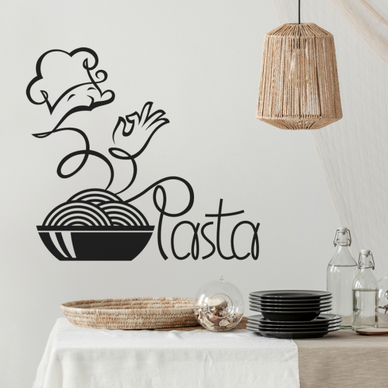 Wall Sticker - Set Ofchen Pasta