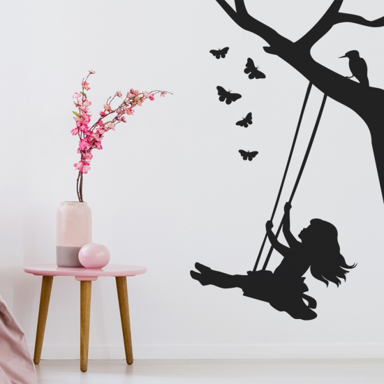 Wall Sticker - Swing