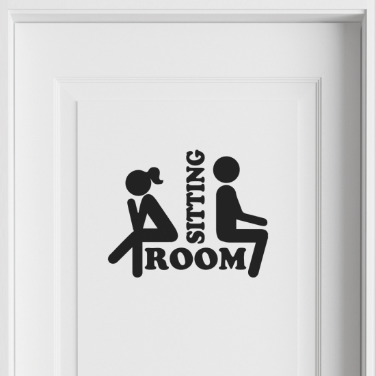 Wall Sticker - Toilets