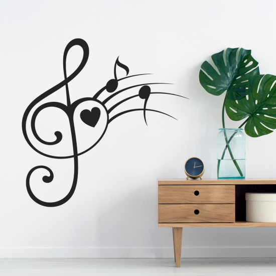 Wall Sticker - Treble Clef