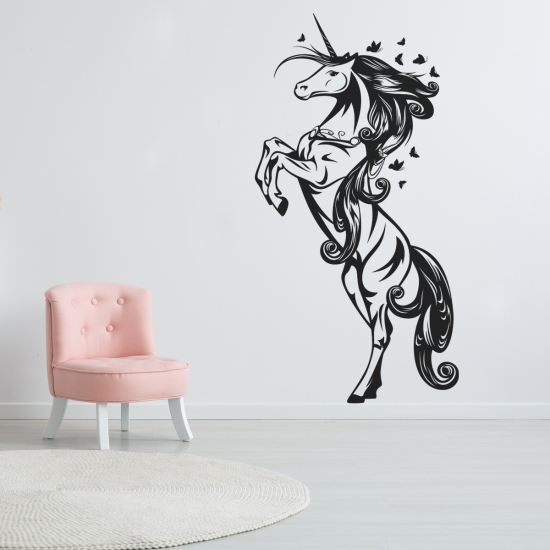 Wall Sticker - Unicorn Butterflies