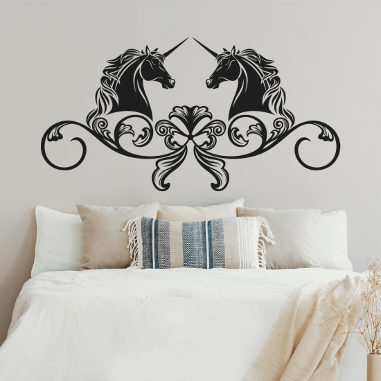 Wall Sticker - Unicorn Headboard