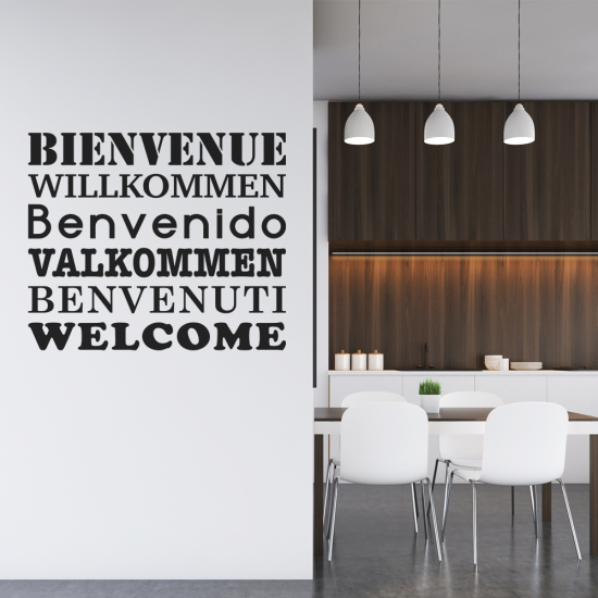 Wall Sticker - Welcome