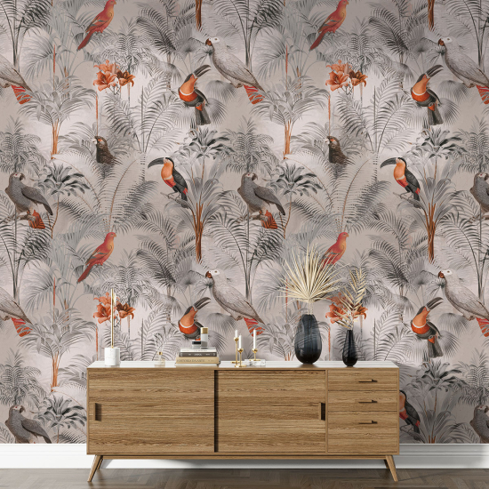 XL Wall Mural - Wallpaper - Birds