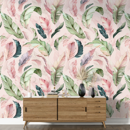 XL Wall Mural - Wallpaper - Botanical pattern