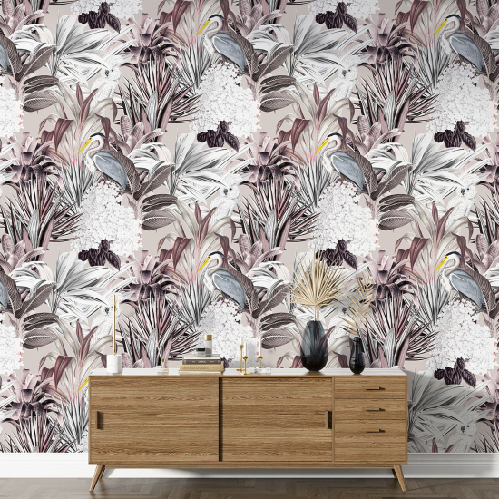 XL Wall Mural - Wallpaper - Botanical pattern