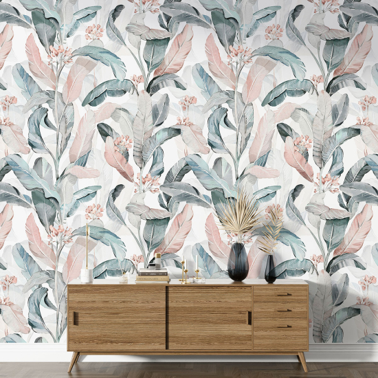 XL Wall Mural - Wallpaper - Botanical pattern