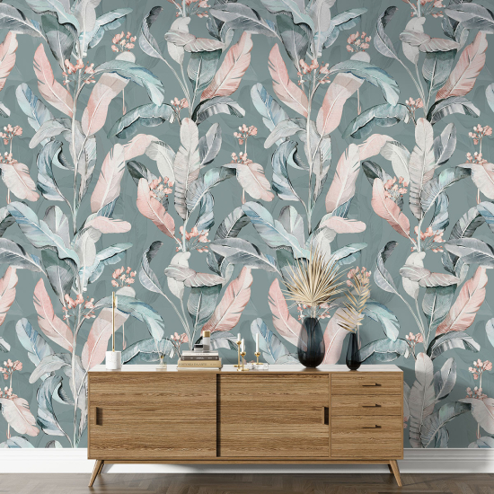 XL Wall Mural - Wallpaper - Botanical pattern