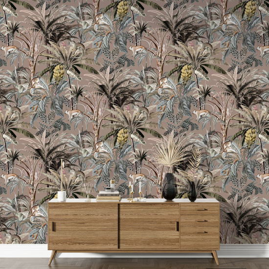 XL Wall Mural - Wallpaper - Botanical pattern