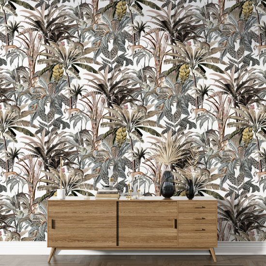 XL Wall Mural - Wallpaper - Botanical pattern