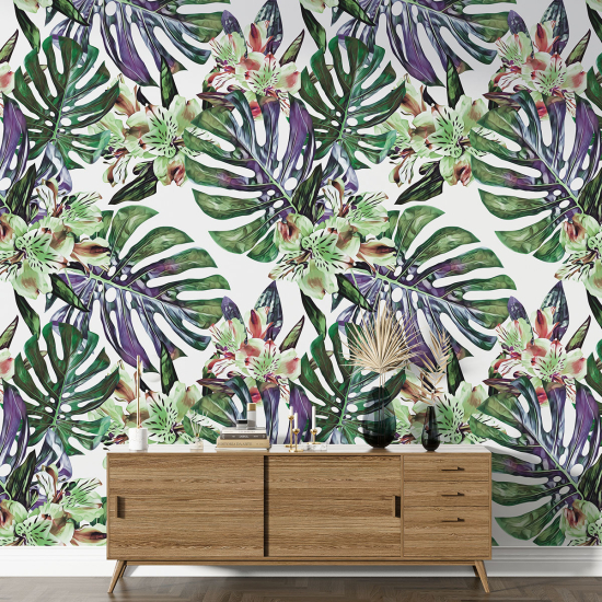 XL Wall Mural - Wallpaper - Botanical pattern