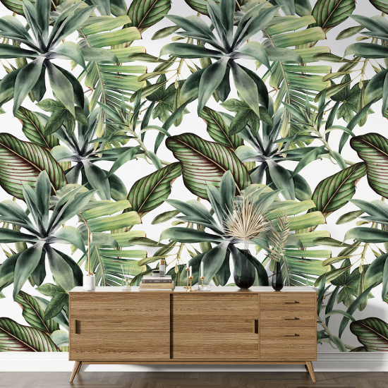 XL Wall Mural - Wallpaper - Botanical pattern