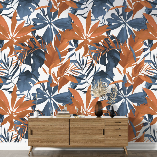 XL Wall Mural - Wallpaper - Botanical pattern