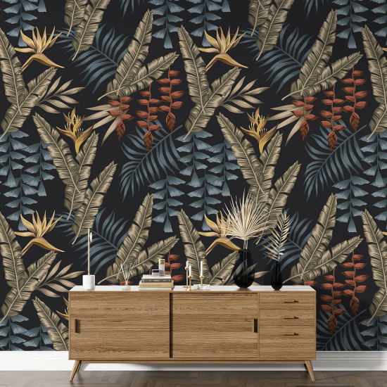 XL Wall Mural - Wallpaper - Botanical pattern