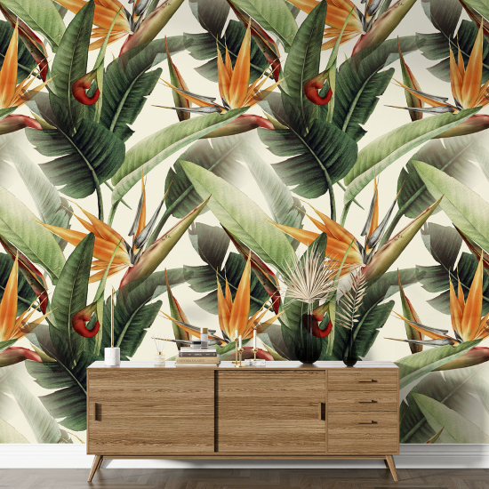 XL Wall Mural - Wallpaper - Botanical pattern