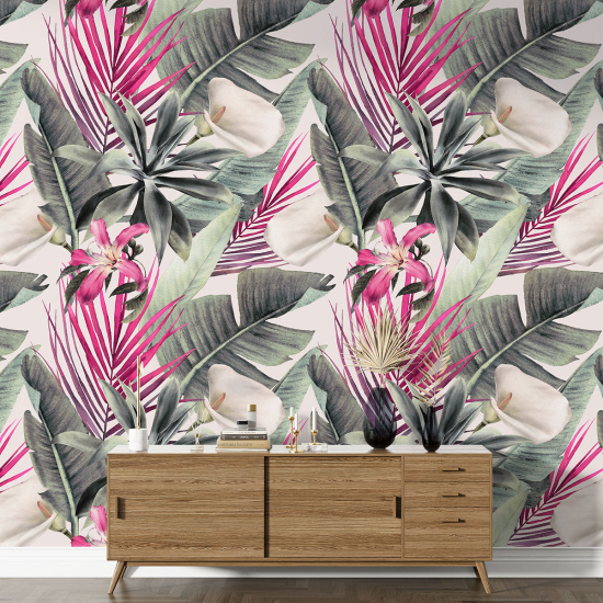 XL Wall Mural - Wallpaper - Botanical pattern