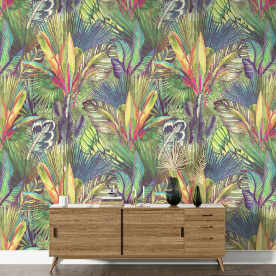 XL Wall Mural - Wallpaper - Botanical pattern