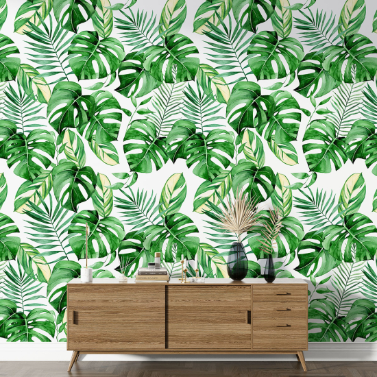 XL Wall Mural - Wallpaper - Botanical pattern