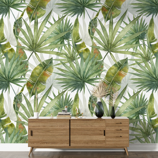 XL Wall Mural - Wallpaper - Botanical pattern