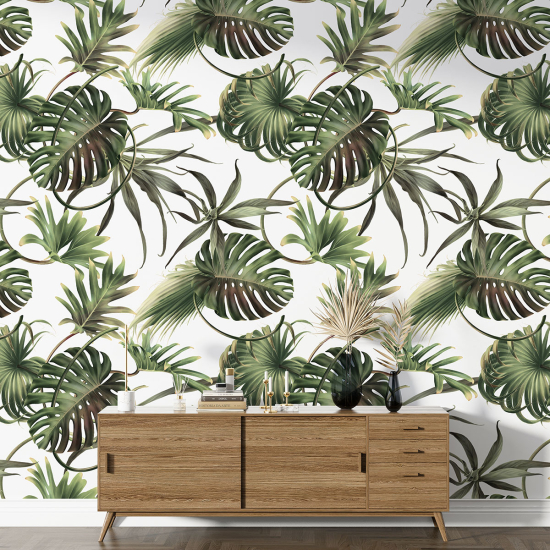 XL Wall Mural - Wallpaper - Botanical pattern