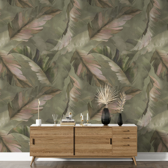 XL Wall Mural - Wallpaper - Botanical pattern