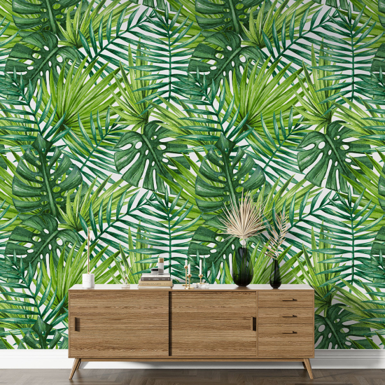 XL Wall Mural - Wallpaper - Botanical pattern