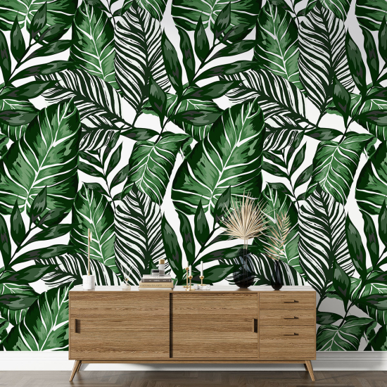 XL Wall Mural - Wallpaper - Botanical pattern