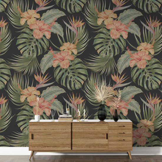 XL Wall Mural - Wallpaper - Botanical pattern