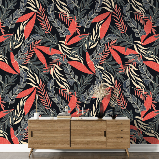 XL Wall Mural - Wallpaper - Botanical pattern