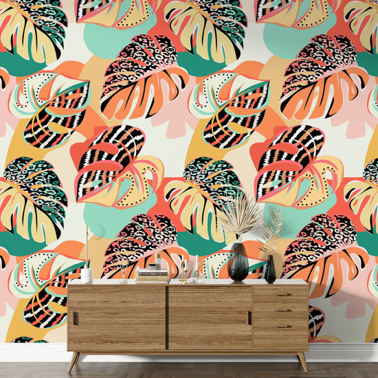 XL Wall Mural - Wallpaper - Botanical pattern