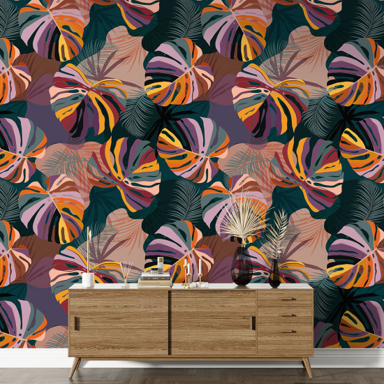 XL Wall Mural - Wallpaper - Botanical pattern