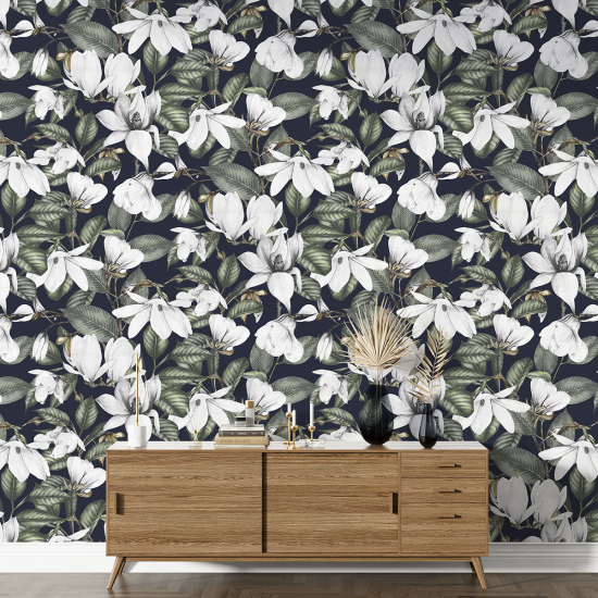 XL Wall Mural - Wallpaper - Floral pattern