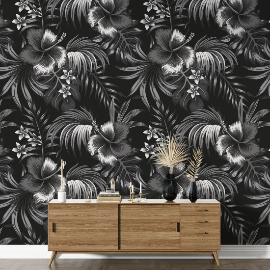 XL Wall Mural - Wallpaper - Floral pattern