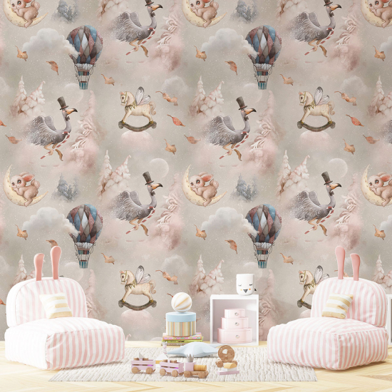 XL Wall Mural - Wallpaper for Kids - Child Pattern