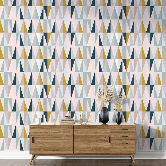 XL Wall Mural - Wallpaper - Geometric pattern