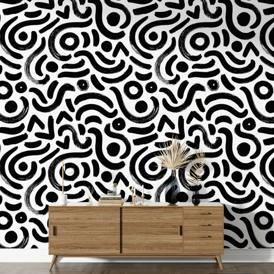 XL Wall Mural - Wallpaper - Graphic pattern