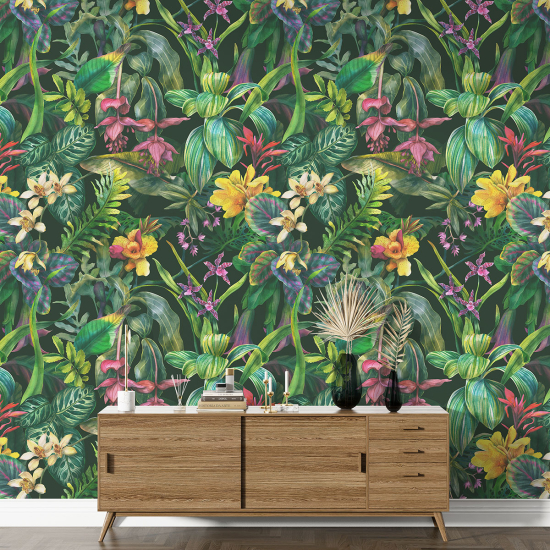 XL Wall Mural - Wallpaper - Tropical pattern