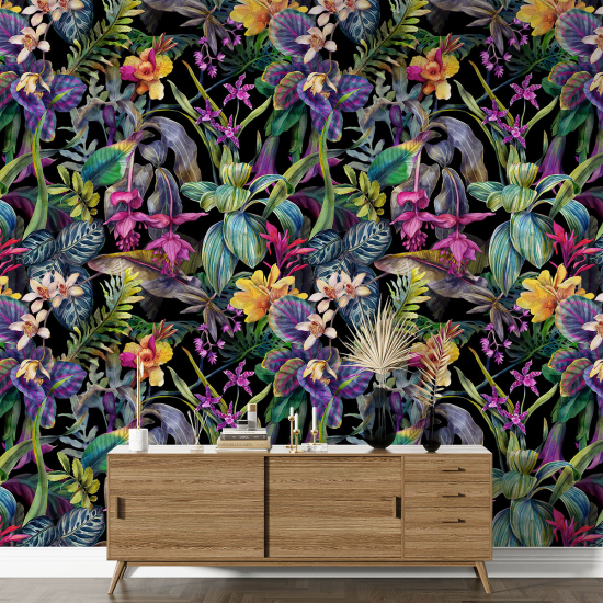 XL Wall Mural - Wallpaper - Tropical pattern