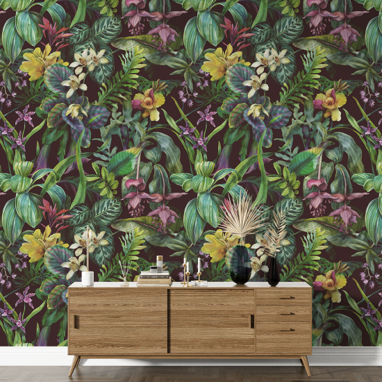 XL Wall Mural - Wallpaper - Tropical pattern