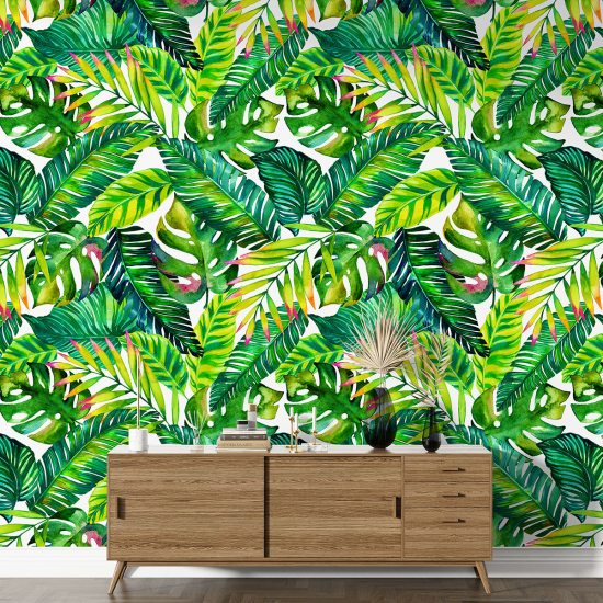 XL Wall Mural - Wallpaper - Tropical pattern